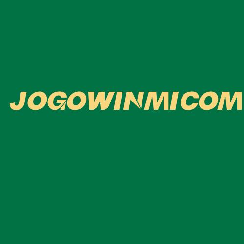 Logo da JOGOWINMICOM